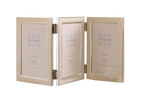 Image of Sixtrees Zurich Hinged Triple Photo Frame