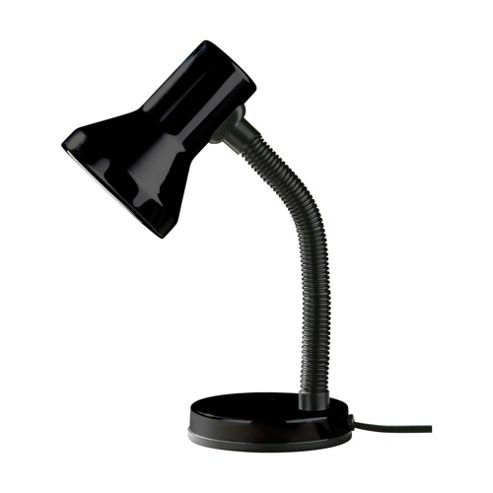 Image of Premier Housewares Desk Lamp In Gunmetal