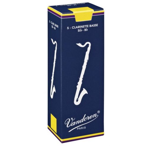 Image of Vandoren 1 1/2 Bass Clarinet Reed (x5)