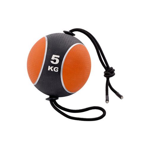 Image of York Fitness 5kg Medicine Ball With Rope