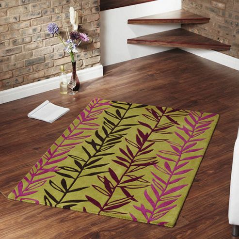 Image of Ultimate Rug Co Floral Art Liatris Rug - 160 Cm X 230 Cm (5 Ft 3 In X 7 Ft 6.5 In)