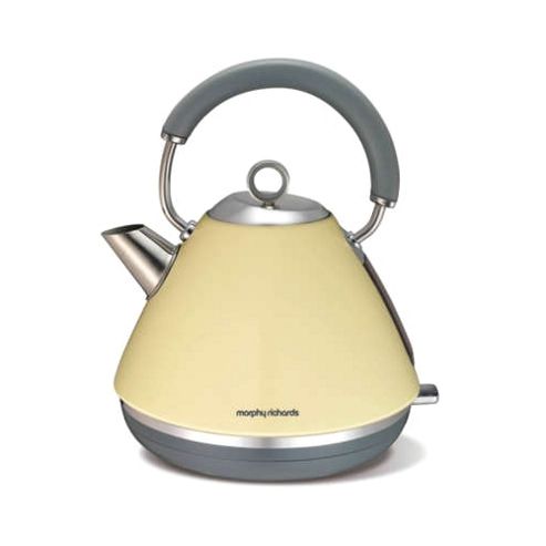 Image of Morphy Richards 102003 Accents Kettle, 1.5 Litre - Cream
