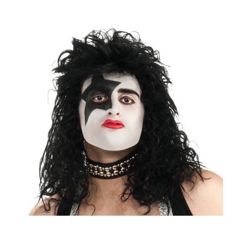 Image of Rubies Fancy Dress - Kiss - The Starchild (paul Stanley) Wig - Adult One Size