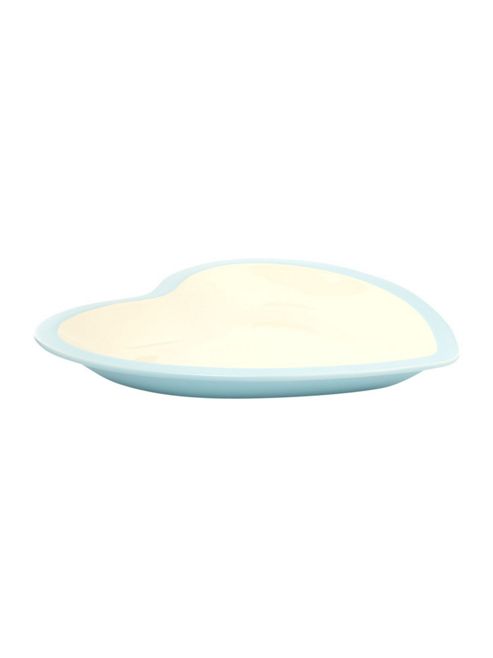 Image of Linea Maison Heart Shaped Dish In Blue