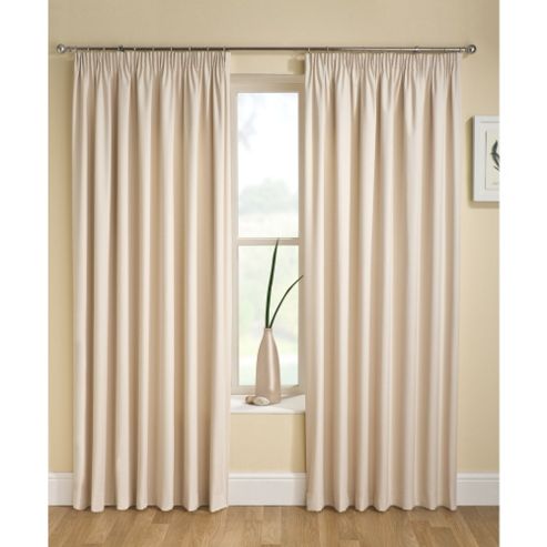 Image of Enhanced Living Tranquility Cream Curtains 229x183cm