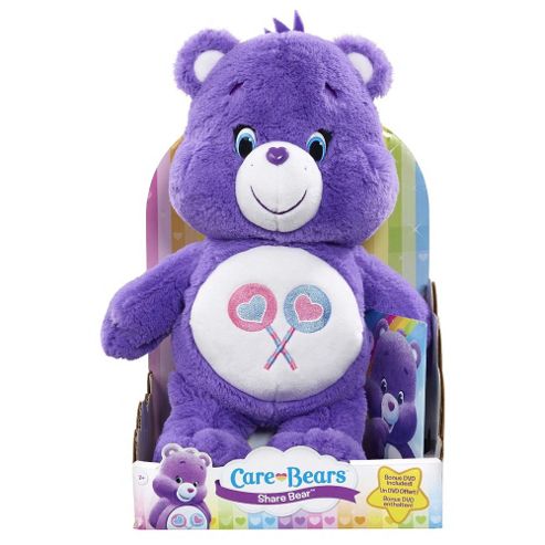 Image of Care Bears Share Bear Plush (medium 30cm)