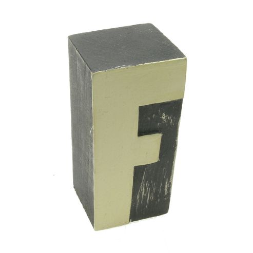 Image of Block Letter - F