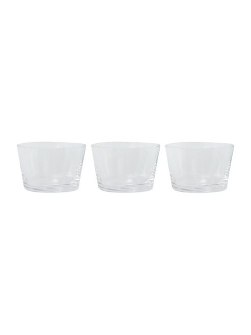 Image of Linea Pave Entres Glass Bowls S/3