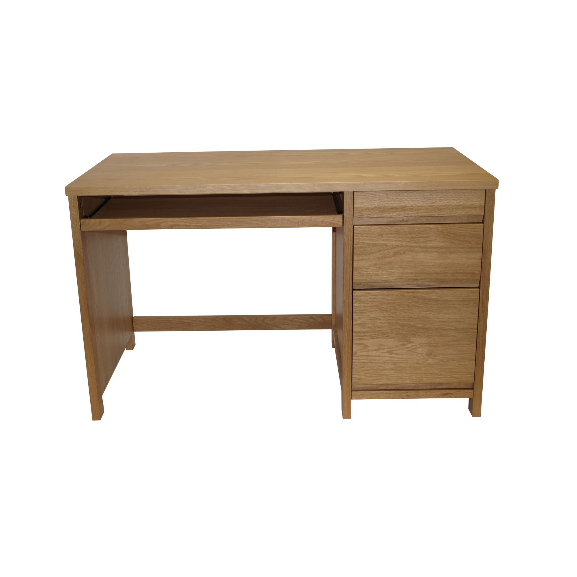 Alphason Hunter Home Office Desk in Oak at Tesco Direct