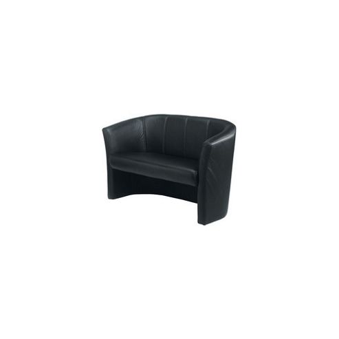 Image of Arista Kf03528 Jemini Tub Chair 2 Seat Black