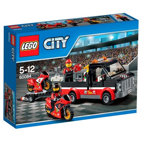 Image of Lego City Racing Bike Transporter 60084