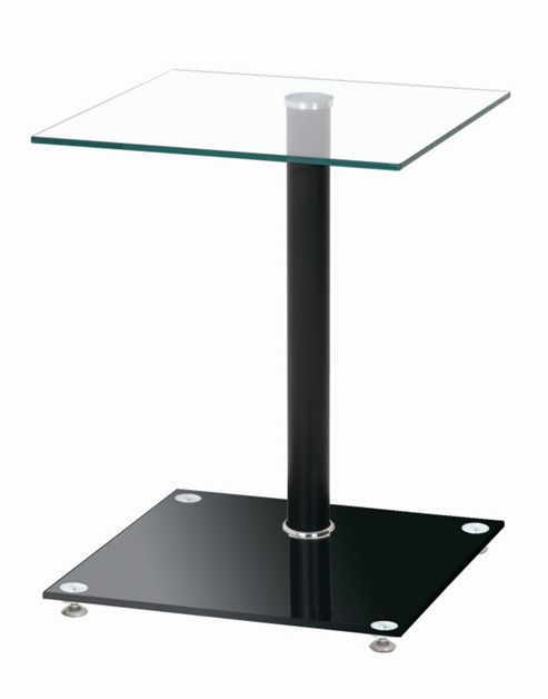Image of Urbane Designs Quadro End Table In Black