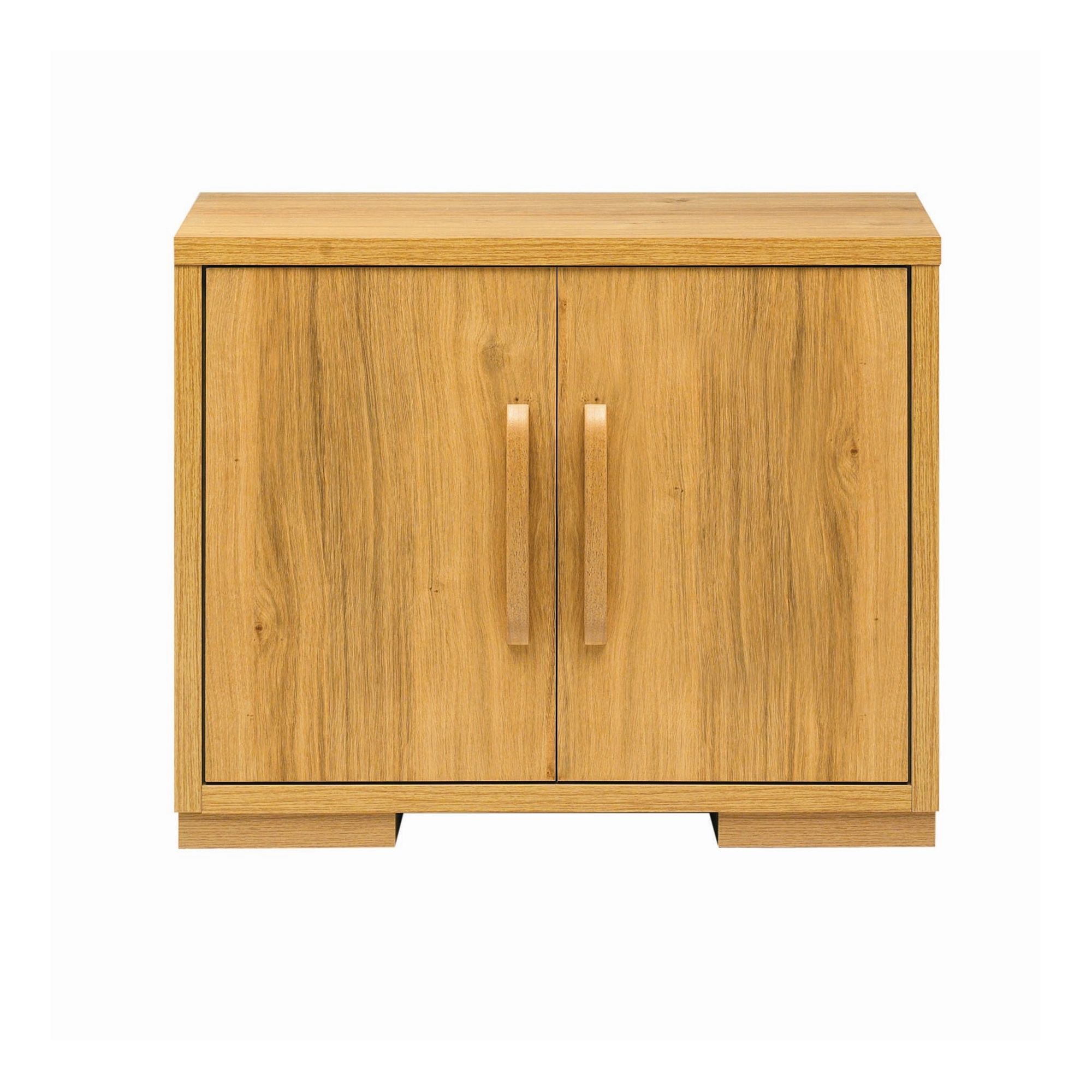 Caxton Strand Two Door Cupboard in Oak at Tesco Direct