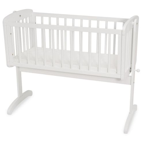 Image of Mothercare Swinging Crib - White