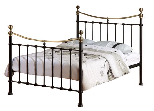 Image of House Additions Elizabeth Bed Frame - Black - King (5')