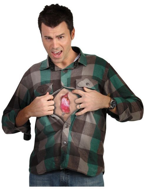 Image of Digital Dudz Beating Heart Zipper Iwound