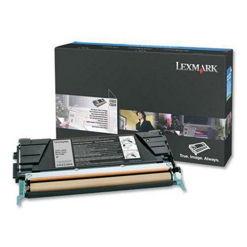 Image of Lexmark C52x Black Return Program Toner Cartridge (yield 4,000 Pages)