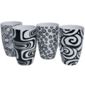 Sabichi Aspire Psychedelic Mugs (Set of 4)