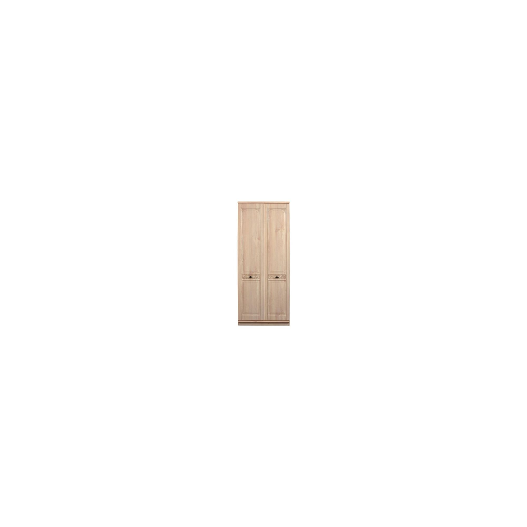 Caxton Florence 2 Door Wardrobe in Washed Oak Effect at Tesco Direct