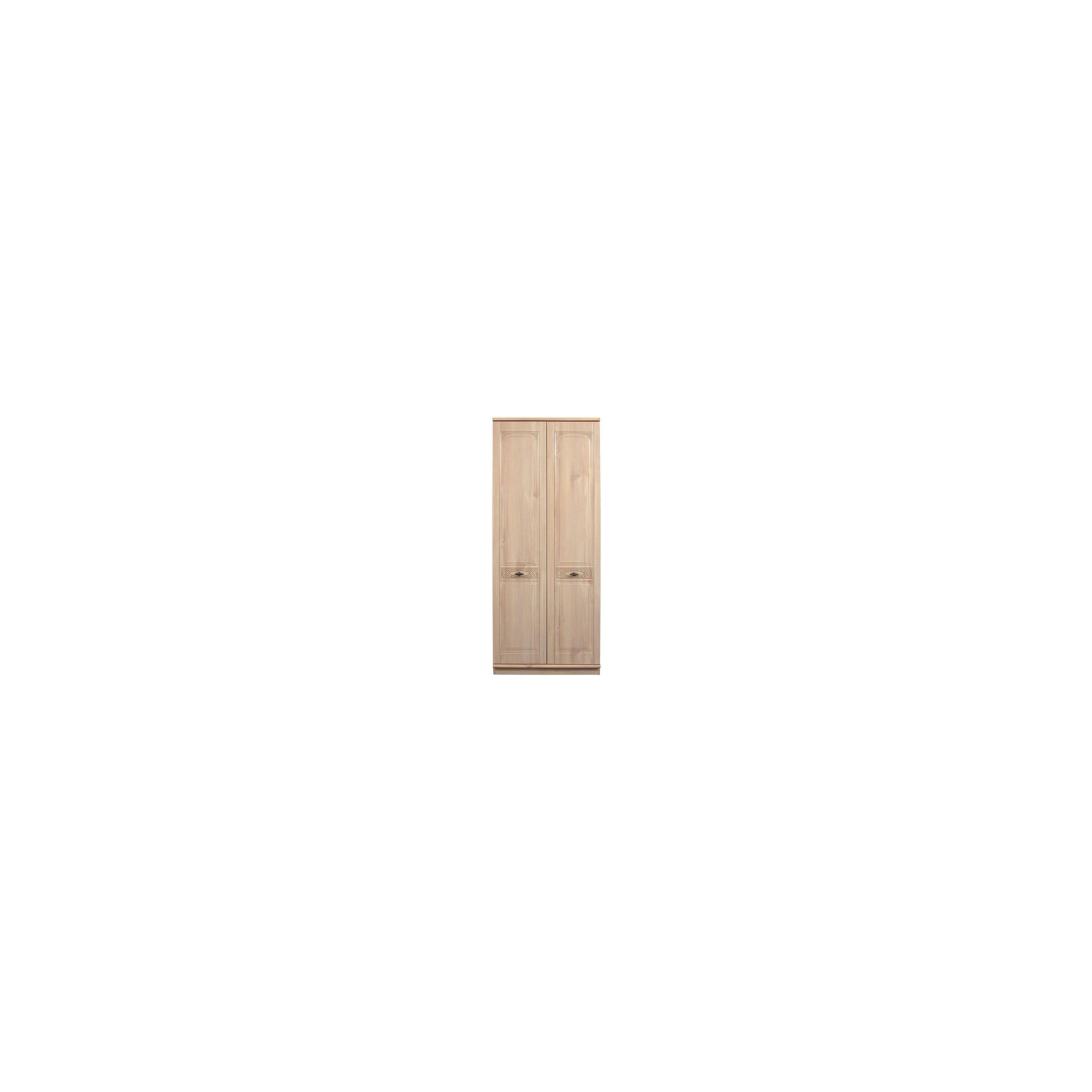 Caxton Florence 2 Door Wardrobe in Washed Oak Effect at Tescos Direct