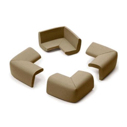 Image of Prince Lionheart Cushiony Corner Guards Pack Of 4 Chocolate