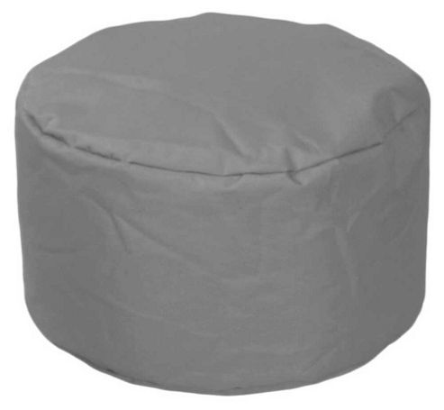 Image of Valufurniture Round Stool Grey Bean Bag