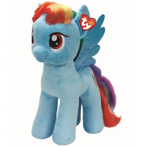 Image of Ty 16" Plush My Little Pony Rainbow Dash Large Buddy