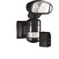 Nightwatcher Security Robotic Security Lamp with Wireless Alarm - Black