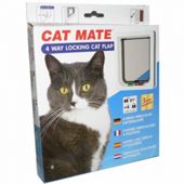Cat Mate 4 Way Lock Cat Flap (309w)