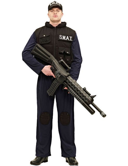 Image of Adult Swat Costume Extra Large