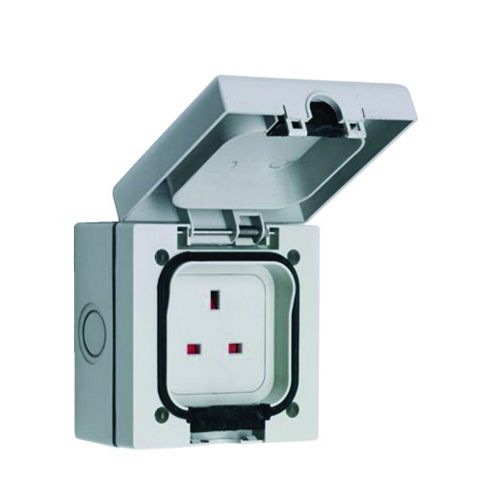 Image of Smj Electrical Ip66 13a Single Socket