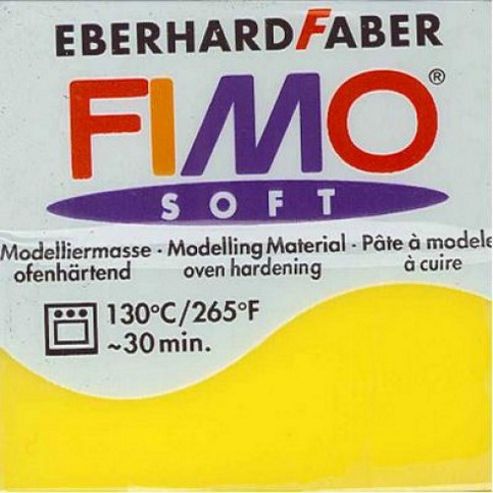 Image of Fimo Soft 56g Tr. Yellow