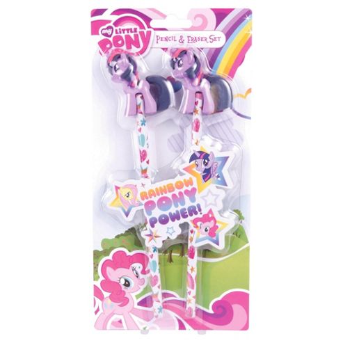 Image of My Little Pony Pencil Eraser Set