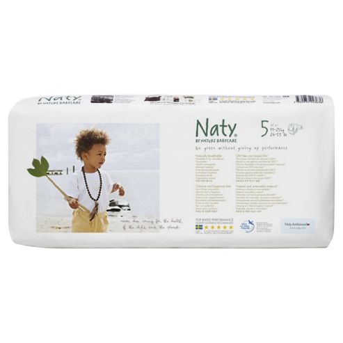 Image of Naty By Nature Babycare Nappies Size 5 Economy Pack X 42's