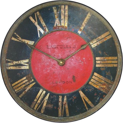 Image of Roger Lascelles Clocks Turret Wall Clock