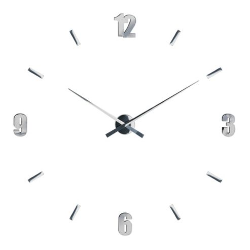 Image of Premier Housewares Mirrored Diy Wall Clock