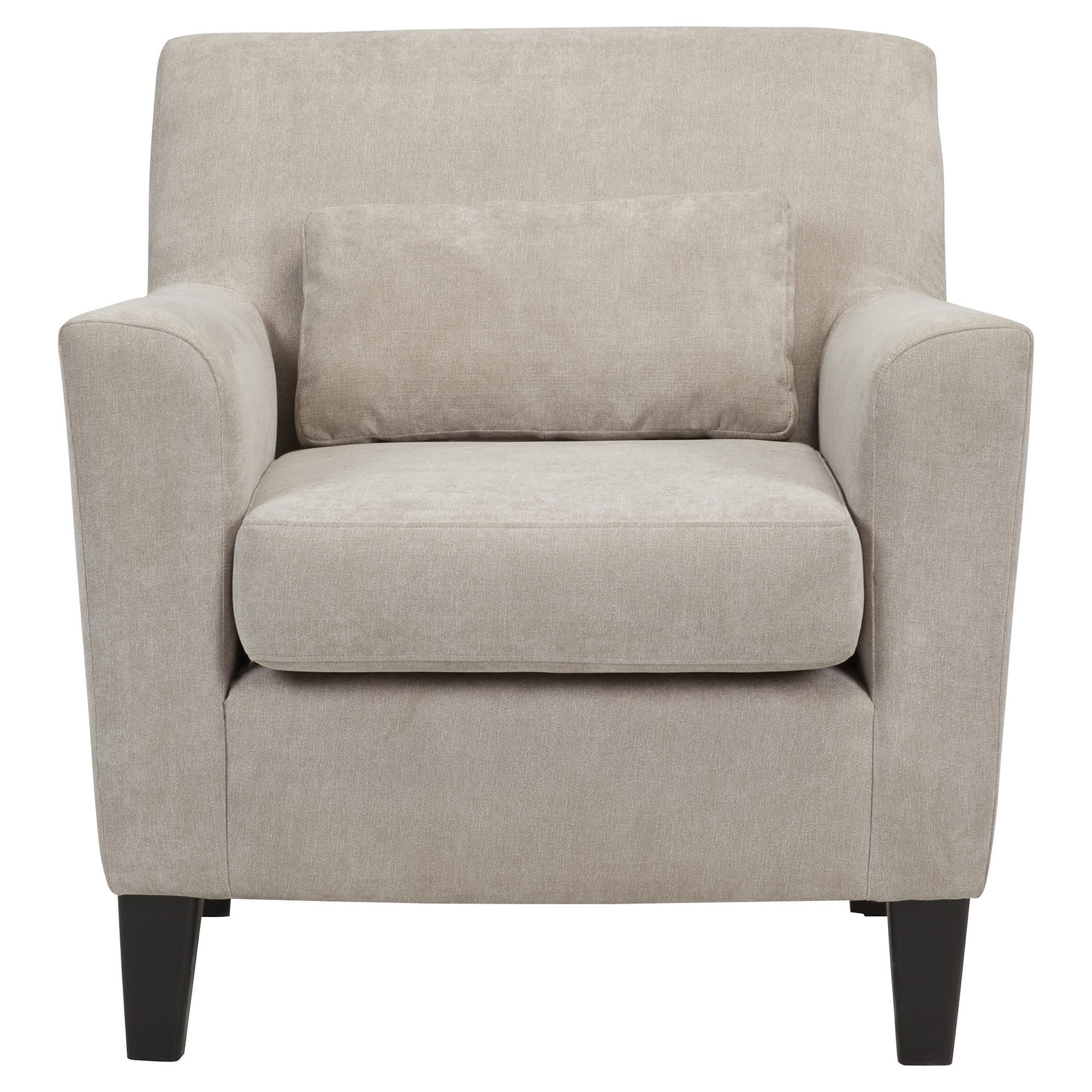 Kensington Fabric Chair Light Grey at Tescos Direct