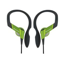 Panasonic RP-HS33E-G - Water Resistant Clip on Headphone (Green)