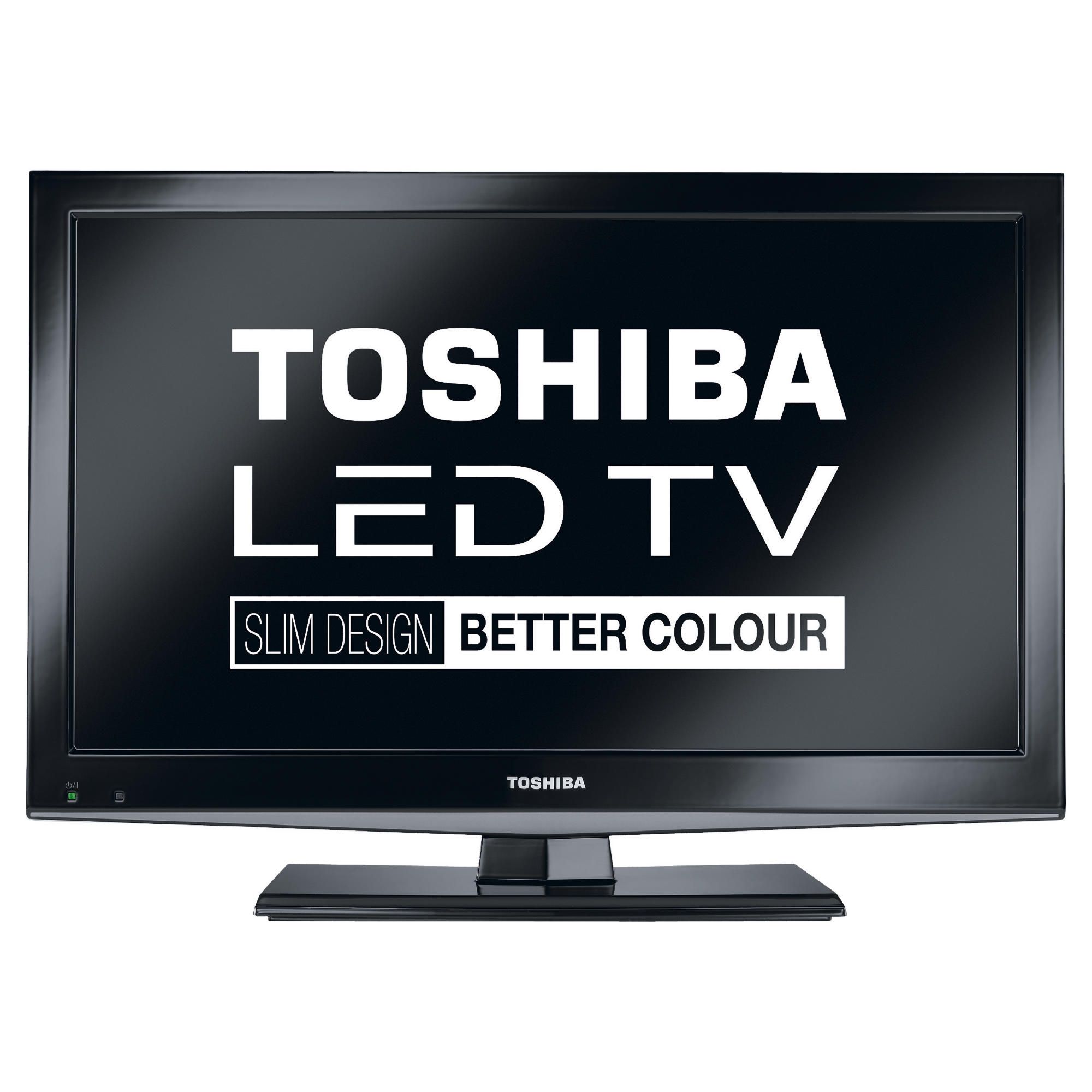Toshiba 19BL502 19" Widescreen HD Ready LED Backlit TV with Freeview