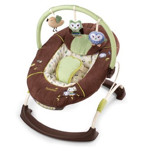 Image of Summer Infant Cuddly Owls Bouncer
