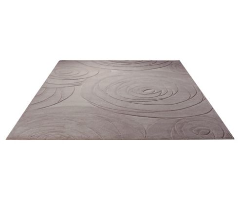 Image of Esprit Carving Art Beige Contemporary Rug - 70cm X 140cm