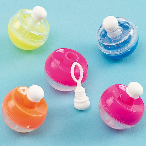 Image of Mini Spinning Top Touchable Bubbles (pack Of 8)