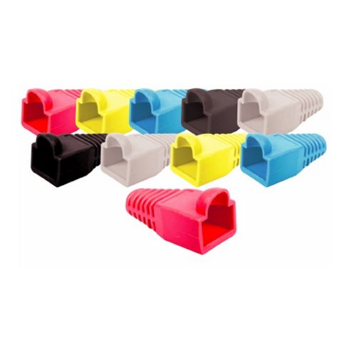 Image of Maplin Mixed Pack Of Coloured Rj45 Boots