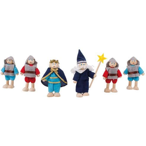 Image of Bigjigs Toys Jt119 Heritage Playset Knights Set