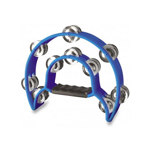 Image of A-star Tab-1 Cutaway Tambourine - Blue