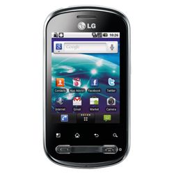 SIM Free Unlocked LG Optimus Me Black