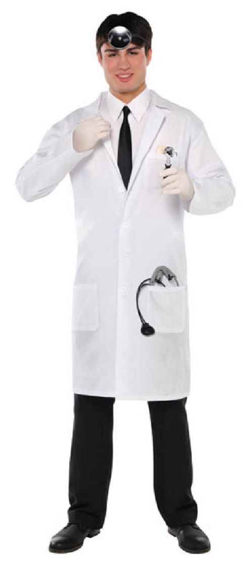 Image of Doctor - Adult Costume Size: 38-42