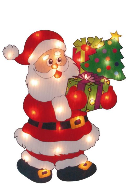 Image of Naeve Leuchten Santa Claus Decorative Art