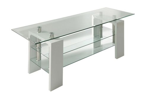 Image of Wilkinson Furniture Calico Tv Stand - White