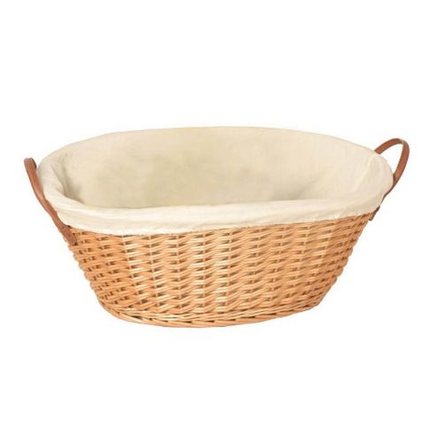 Image of Wicker Valley Willow Oval Lining Basket